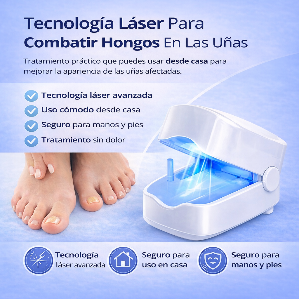 ClearNail Pro® Dispositivo láser para tratamiento de hongos en las uñas